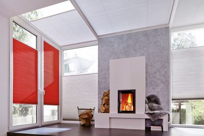 Geplooide blindsystemen, SG 8500, DUETTE® Fixé Elan, Col 20012 / 20022, BB24 / PR10