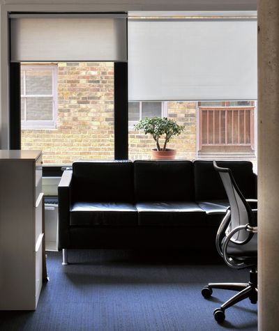 Rolgordijnsystemen, SG 4930, Multiscreen 1-10%, Room shot "Bateman's Row Penthouse Apartment", London, United Kingdom