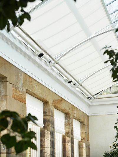 Skylight systemen, SG 8600, Versascreen 1-10%, The Camellia House, Wentworth, South Yorkshire, United Kingdom
