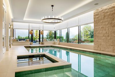 Vouwgordijnsystemen, SG 2360, Colorama 2, Villa at the lake, Lucerne, Switzerland