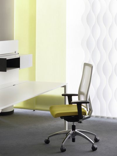 Vertical Blind Systems, SG 2810, Multi Visio, Room shot "Kranhaus", Cologne, Germany, Vertical Waves