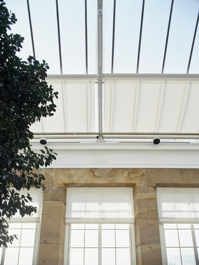 Skylight systemen, SG 8600, Versascreen 1-10%, The Camellia House, Wentworth, South Yorkshire, United Kingdom