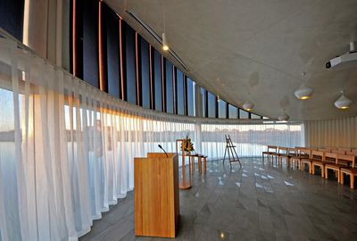 Gordijnsystemen, SG 5600, Customer Fabrics, Bunurong Memorial Park – The Sanctuary, Bangholme, Australia, Wave