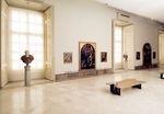 Vouwgordijnsystemen, Customer Fabrics, Room shot "Museo di Capodimonte", Napoli, Italy